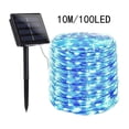 thumbnail image 1 of Outdoor Solar Light String Led Solar Lights 8 Lighting Modes Copper Wire Lights Courtyard Trees, 1 of 6