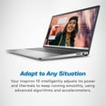 thumbnail image 4 of Dell Inspiron 15.6-inch FHD Business Laptop, Intel i7-1355U, 16GB RAM, 512GB PCIe SSD, Windows 11 Pro, Office 2021 Lifetime, Wi-Fi 6, HDMI - Platinum Silver, 4 of 6