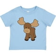 thumbnail image 3 of Inktastic Cute Moose Boys or Girls Toddler T-Shirt, 3 of 5