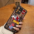thumbnail image 3 of Matte Case for VIVO V25 V23E V23 V21 V20 V19 V17 V15 V11 Z1 Z6 T1 S16 PRO 5G Case Funda Coque Capa Shell Marvel Spider-Man Combo, 3 of 5