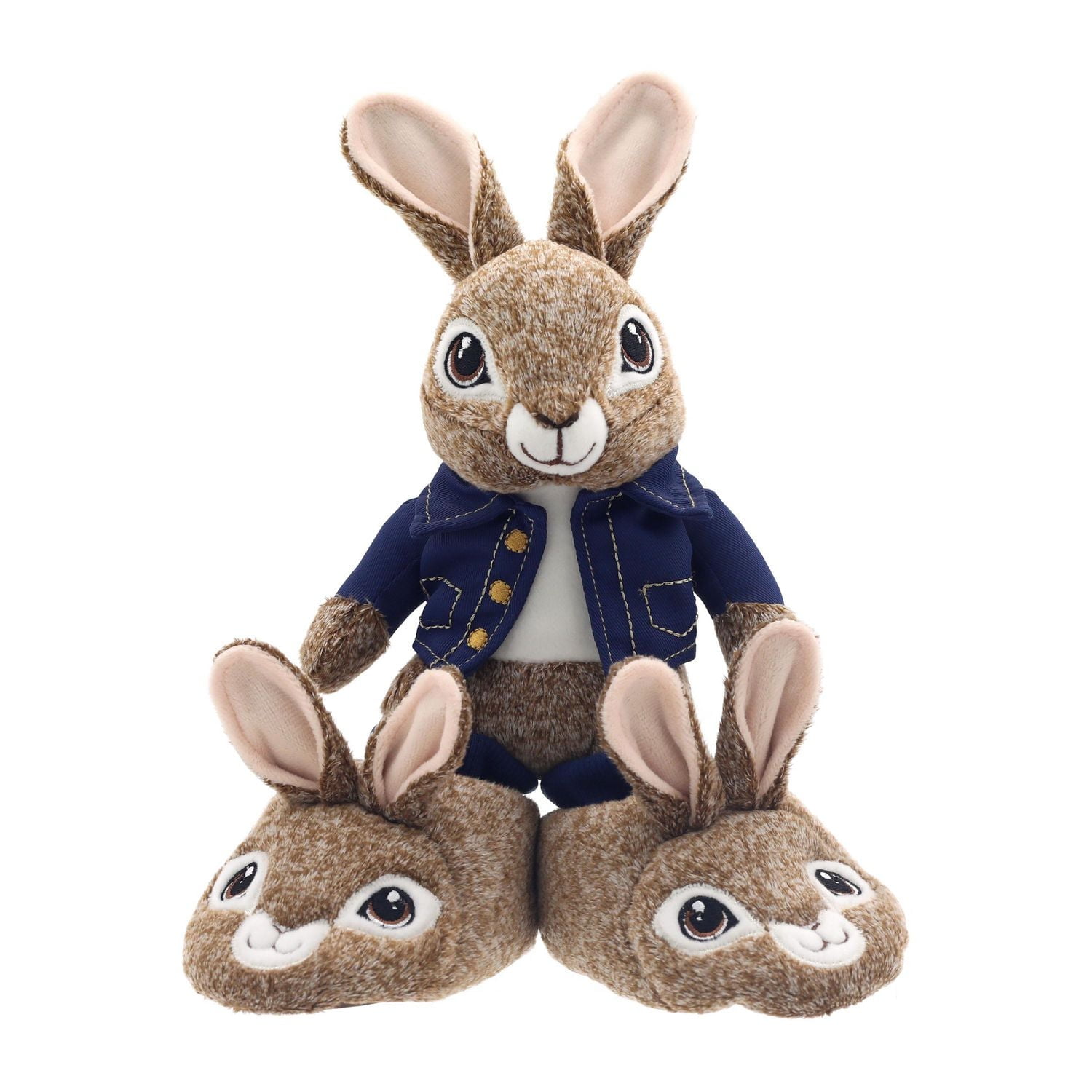 Façon de célébrer les bottines de Peter Rabbit avec jouet