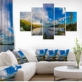 thumbnail image 1 of Sognefjord en Norvège Panorama - Impression sur Toile Paysage, 1 of 3