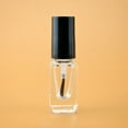 thumbnail image 2 of Glass Nail Polish Bottles Empty Transparent Refillable Container with Brush Cap, 2 of 20