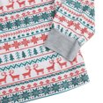 thumbnail image 4 of Disfraz Premium Conjunto de pijama familiar de 2 piezas, ropa de dormir informal de estilo navideño (blanco mamá-S) Kuymtek Blanco T S para Unisex, 4 of 7