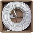 thumbnail image 3 of Cable de altavoz NavePoint 16/4 AWG CL2 de 250 pies/76 m para pared, blanco, 3 of 4