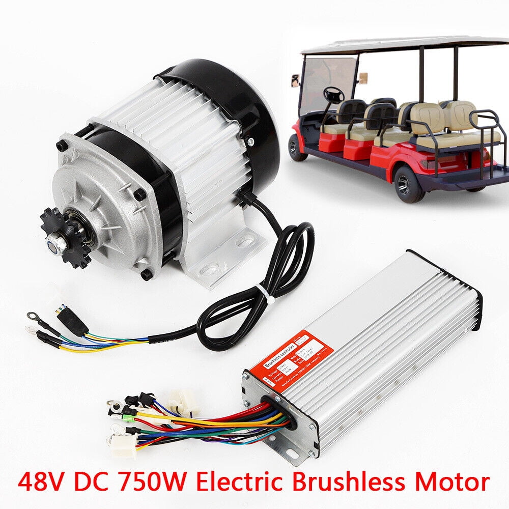 750W 48V Brushless Electric Motor Kit Controller Pedal E-Bike Go