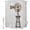 White Brown, variant on Vintage Farmhouse Shower Curtains for Bathroom, Rustic Wooden Barn House Beige Waterproof Fabric Shower Curtain, Decorative Bathroom Curtain for Bathtub, 36"x72", No Hooks Included