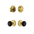 thumbnail image 3 of Grandeur 851249 Georgetown Solid Brass Rose Single Cylinder Keyed Entry Deadbolt And, 3 of 6