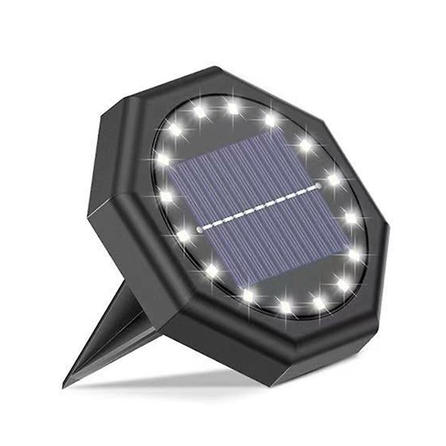 Luces Solares de Piso YONGSHENG Iluminación LED de 16 para Patio Terraza Entrada y Pasarela