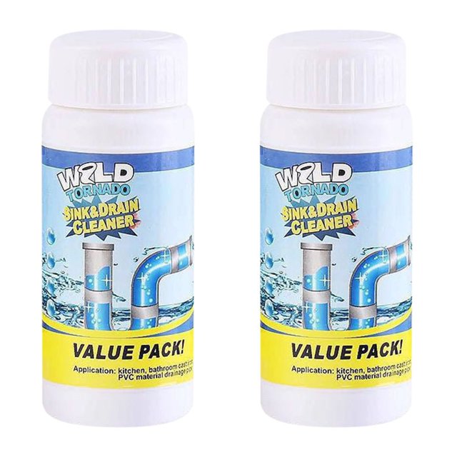 Detergente Limpiador de desagües enzimático de acción rápida, espuma para inodoros, agente de limpieza de tuberías (1 unidad) Yulucky