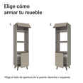 thumbnail image 4 of Mueble De Cocina Para Horno Madesa Nice 60cm con Pies CC, 4 of 5