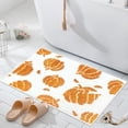 thumbnail image 2 of Thanksgving Fall Bathroom Rugs Non Slip Funny Cute Bath Mats For Bathroom Shower Tub Washable Absorbent Pumpkin Shape Carpet, 2 of 9