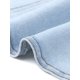 thumbnail image 5 of CHAQUETA DE JEAN CORTA SIN CUELLO PARA MUJERES CON MANGAS 3/4 EN AZUL CIELO XS, 5 of 6