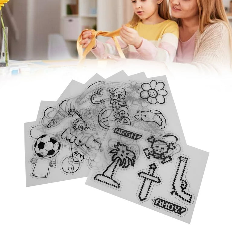 Shrinky Dink Paper, 8 Pieces House Style Sports Style Easy
