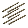 thumbnail image 1 of Unique Bargains 5.7mm Diamètre de Perçage Tige Ronde HSS Cobalt Métrique Twist Perceuse 6 Pcs, 1 of 3