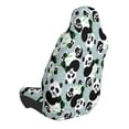 thumbnail image 4 of Lsque Panda And Eucalyptus Pattern Car Seat Covers for Front Seats , Waterproof Seat Covers for Cars, Sporty Front Seat Covers,Car Seat Cover Protector Front Seats, 4 of 5