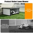 thumbnail image 6 of GDLF Robot Lawn Mower Garage, Weatherproof Shelter for Robotic Mower Charging Station, Durable PP Panel for Outdoor Use, 6 of 8