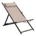 thumbnail image 1 of Silla Camastro Plegable Recinable y Portatil para Jardín Playa Alberca NATERIAL  CRUZ, 1 of 10