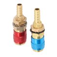 thumbnail image 3 of Water Cooled Gas Adapter Hose Fitting, Water Cooled Gas Adapter Quick Connection Easy Installation Brass Portable  For DB For TIG M88mm, 3 of 8