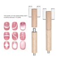 thumbnail image 3 of Hearth & Gear Eye Pattern Heart Eye Detachable Functional Rocket Strong Nail Grinder Accessories Stirrer Epoxy Resin Self- Rhinestones Dried Flower Crafts Lip Gloss Base Stamp Templates Nail Design, 3 of 6