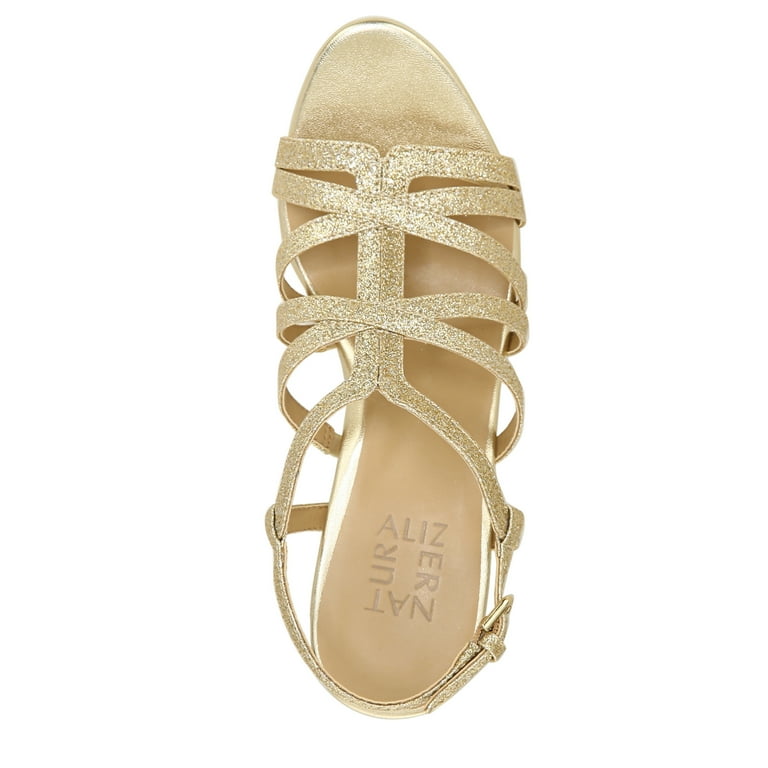 Naturalizer Womens Baylor Strappy High Heel Dress Sandals Medium Wide Width Walmart
