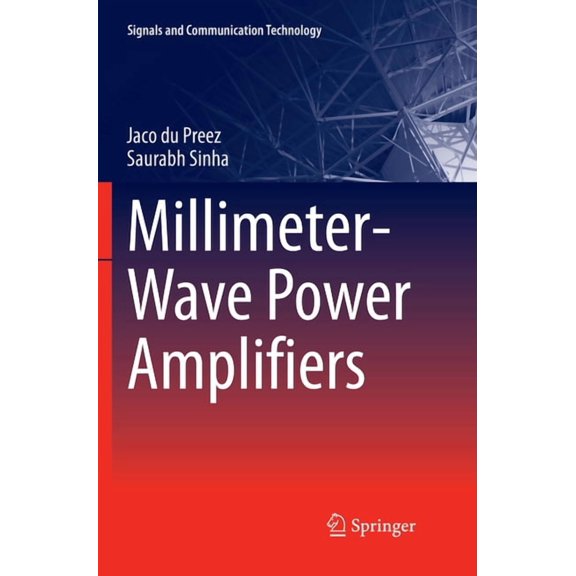 Signals and Communication Technology Millimeter-Wave Power Amplifiers, (Paperback)