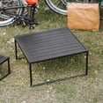 thumbnail image 4 of plegable portátil, de camping, escritorio ligero para pícnic libre, patio, playa , 42x38,5x20,5cm 42x385x205cm kusrkot Escritorio de viaje plegable, 4 of 8