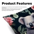 thumbnail image 2 of Koala Covers with Unique Patterns, Set of 2 Decorative Throw Pillow Inserts for Sofa Bed Couch, 16x16/18x18/20x20 Inches, Ideal for Home Decor and Gifting, 2 of 6