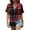 Multicolor-17, variant on ChaoHeng Plus Size Tops Short Sleeve Summer Blouses Plus Size Women's Floral Print Fashion Button Shirt Female Lapel Neck Loose T-shirt Blouse