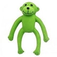 thumbnail image 3 of Rascals Latex Monkey Dog Toy - Green 6\" Long, 3 of 3