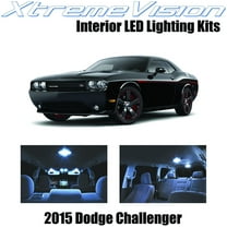 XtremeVision Interior LED for Dodge Challenger 2015  9 pcs Cool White Interior LED Kit   Installation Tool