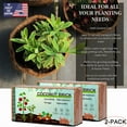 thumbnail image 3 of PURELY- 2 Pack 650G Fiber Potting Soil Growing Media Gardening Coco Coir Brick Coconut, 3 of 6