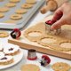 thumbnail image 5 of Vegetable Fruit Cutters Shapes Set, 6-Pack Linzer Cookie Cutters Stainless Steel, Hollow Sauce Jam Filled Torte Mold Christmas Tool Cake DIY Mousse, D, 5 of 5