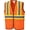 Orange, variant on Portwest US381 Frisco Lightweight Cool Contrast Vest Yellow, XX-Large
