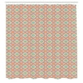 thumbnail image 2 of Ambesonne Abstract Shower Curtain, Colorful Grid Inspired, 69"Wx75"L, Mustard Pale Teal, 2 of 4