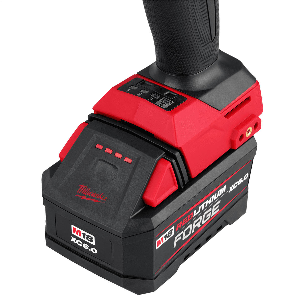 Milwaukee Tool M18 FUEL 1/2" High Torque Impact Wrench w/ Friction Ring REDLITHIUM FORGE Kit