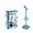 blue, variant on Kids Karaoke Microphone Toy with Flashing Lights – Fun Singing Machine for Girls, Music Toy with Speaker, Birthday Gift Idea for Little Singers,Christmas,Gift