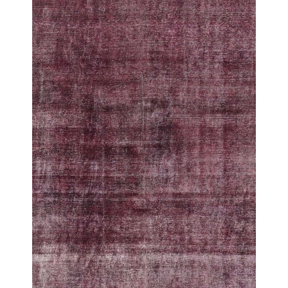 Ahgly Company Indoor Rectangle Abstract Tulip Pink Abstract Area Rugs, 8' x 12'