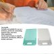thumbnail image 4 of 2pcs Vertical File Folders 13 Pockets Large Capacity A4 Document Folder Portable Plastic File Organizer for School Office Library White and Green, 4 of 4