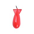 thumbnail image 1 of Carp Fishing Rockets Feeder 3 Tamaño Bomba Señuelo Cebos Titular Maker Tackle (Rojo M) Tmvgtek pescar, 1 of 9