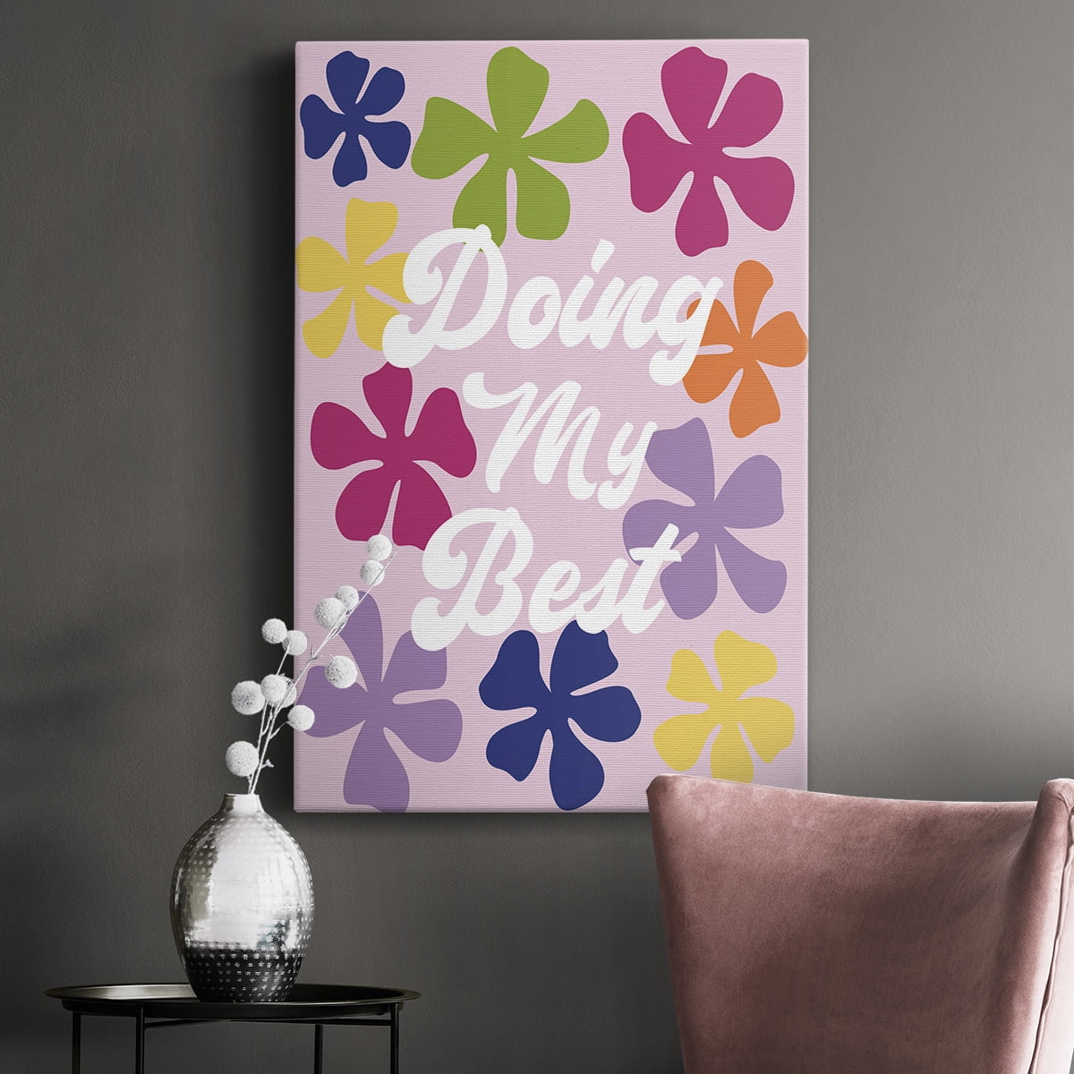 Doing My Best Premium Gallery Wrapped Canvas - Ready to Hang