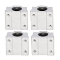 thumbnail image 2 of SCS8UU, Low Friction 4PCS Ball Bearing Slide Block  Linear Motion Slider Blocks  For Industrial Equipments, 2 of 8