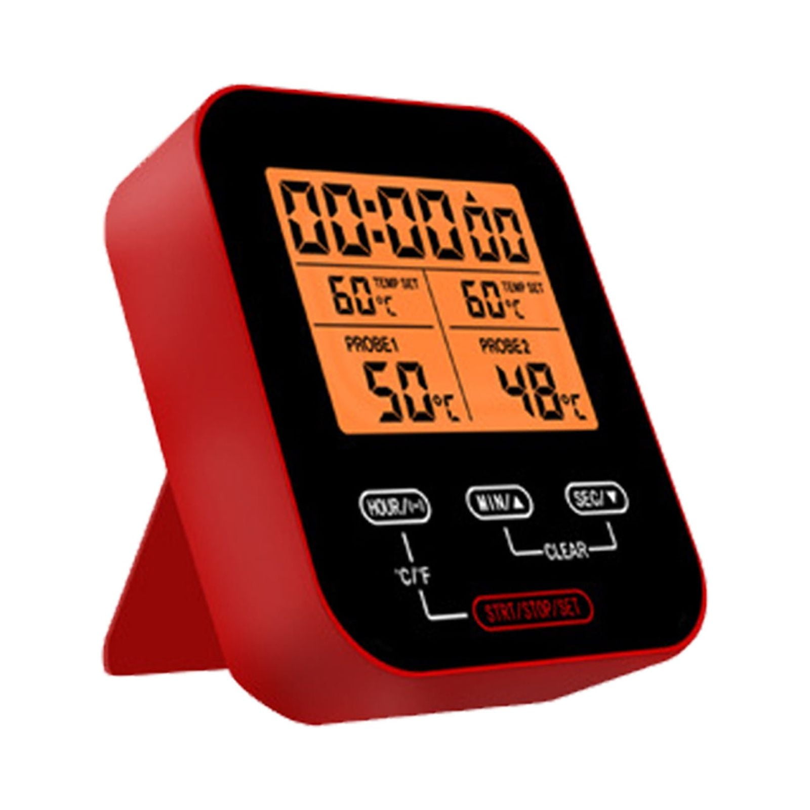 MORESEC Home Digital Instant Read Meat Thermometer for Kitchen BBQ Grill Candy with Probe Alarm Backlight 20 to 300°C
