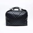thumbnail image 2 of Pre-Owned CHANEL Paris-New York Leather Boston Bag with Key, Name Tag, and Cover, Black, WS12566, 2 of 16