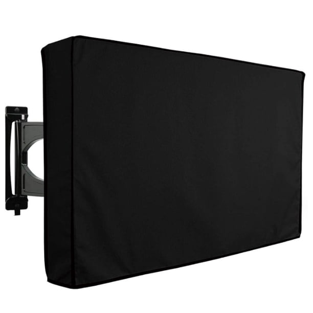 Cubierta para TV al aire libre para 30 a 32 40-42 pulgadas LCD, LED, impermeable, resistente a la intemperie y al polvo Protectores de pantalla de TV con borde negro Cubierta para TV al aire libre