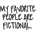thumbnail image 2 of CafePress - My Favorite People Are Fictional - 11 oz Ceramic Mug - Novelty Coffee Tea Cup, 2 of 4