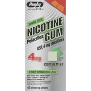 NICOTINE POL 4MG GUM