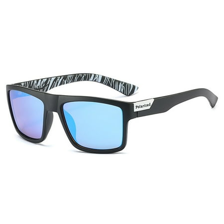 

Fashion Sports Men Sunglasses Ultra Lightweight Durable Sunglasses for Running Cycling Fishing Black and Green Film
