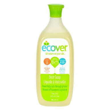 Ecover Dish Soap, Lime Zest, 25 ounce