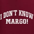 thumbnail image 6 of Wild Bobby Vintage Movie Quote I Don't Know Margo! Men Long Sleeve Shirt, Maroon, Large, 6 of 6